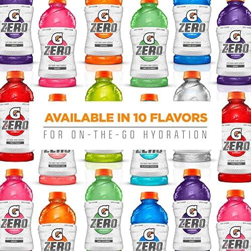 imageGatorade G Zero Thirst Quencher 3 Flavor Variety Pack 20oz Bottles 12 PackZero Cool Blue Variety Pack