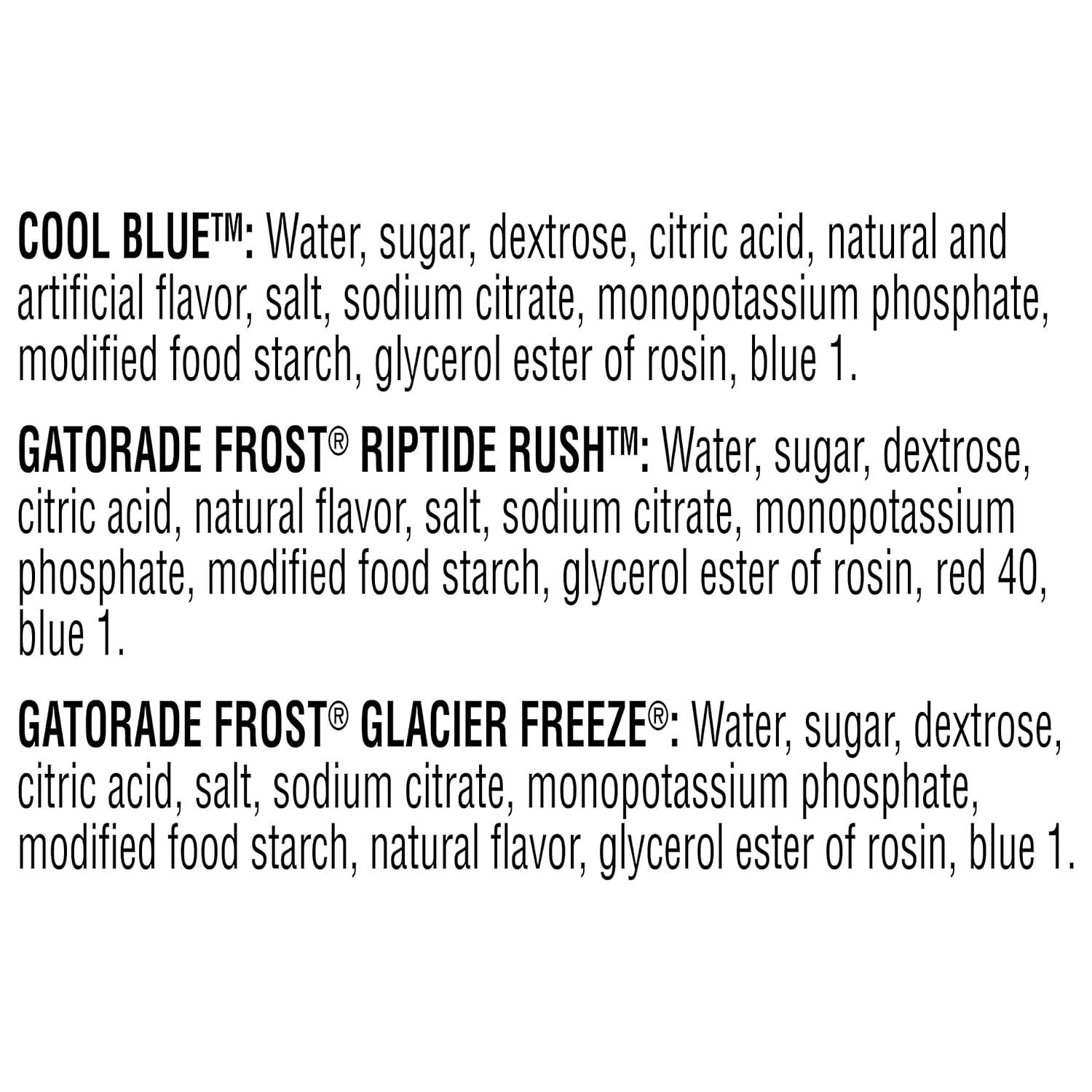 imageGatorade Original Thirst Quencher 3Flavor Frost Variety Pack 20 Fl Ounce Pack of 12Frost Variety Pack