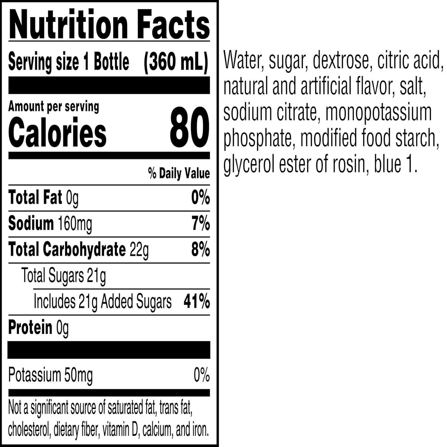 imageGatorade Thirst Quencher LemonLime 12 Fl Oz Pack of 12Cool Blue