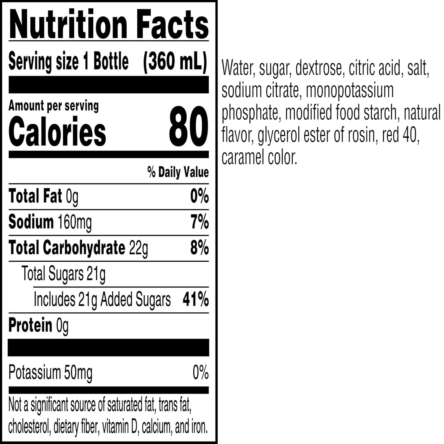 imageGatorade Thirst Quencher LemonLime 12 Fl Oz Pack of 12Fruit Punch