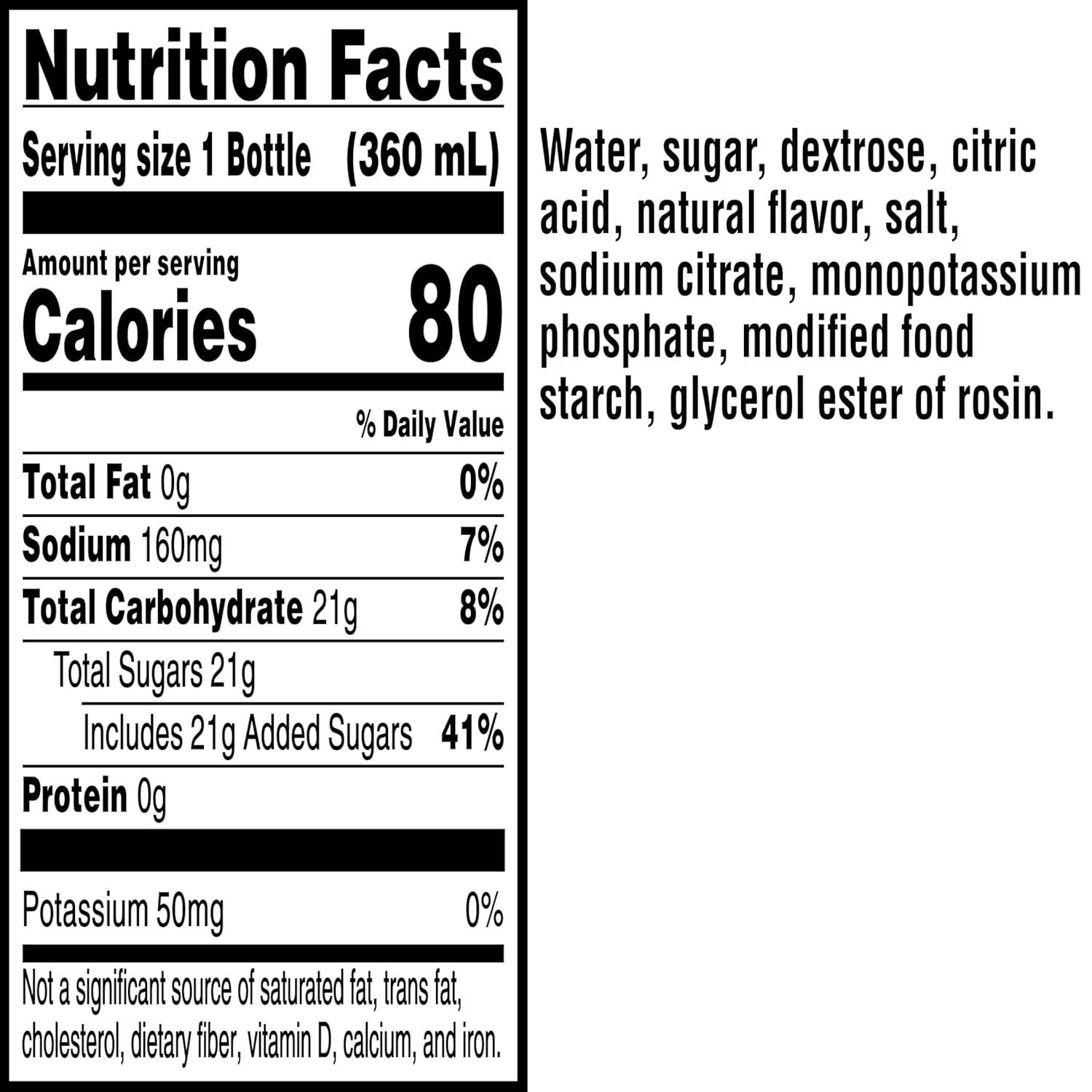 imageGatorade Thirst Quencher LemonLime 12 Fl Oz Pack of 12Glacier Cherry