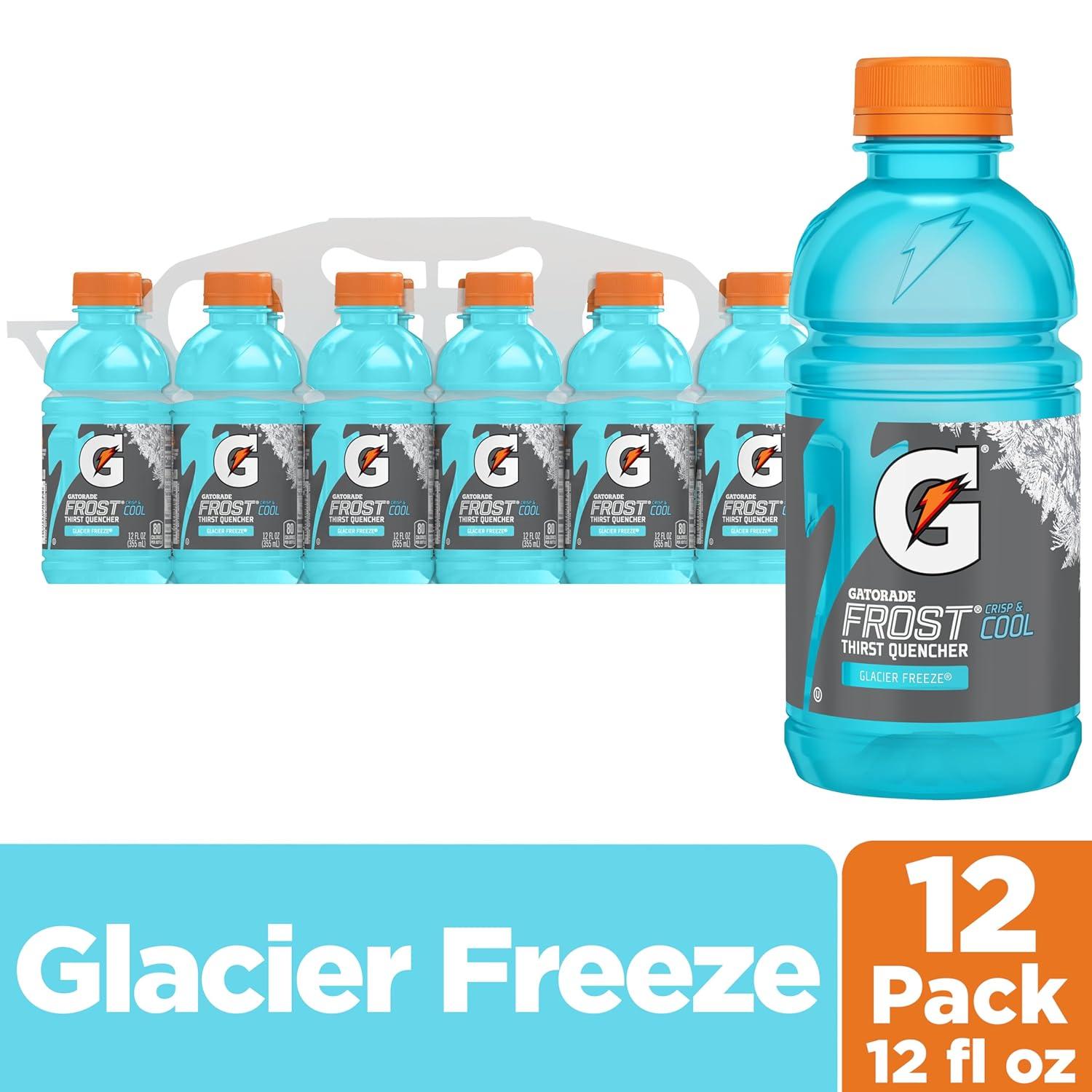 imageGatorade Thirst Quencher LemonLime 12 Fl Oz Pack of 12Glacier Freeze