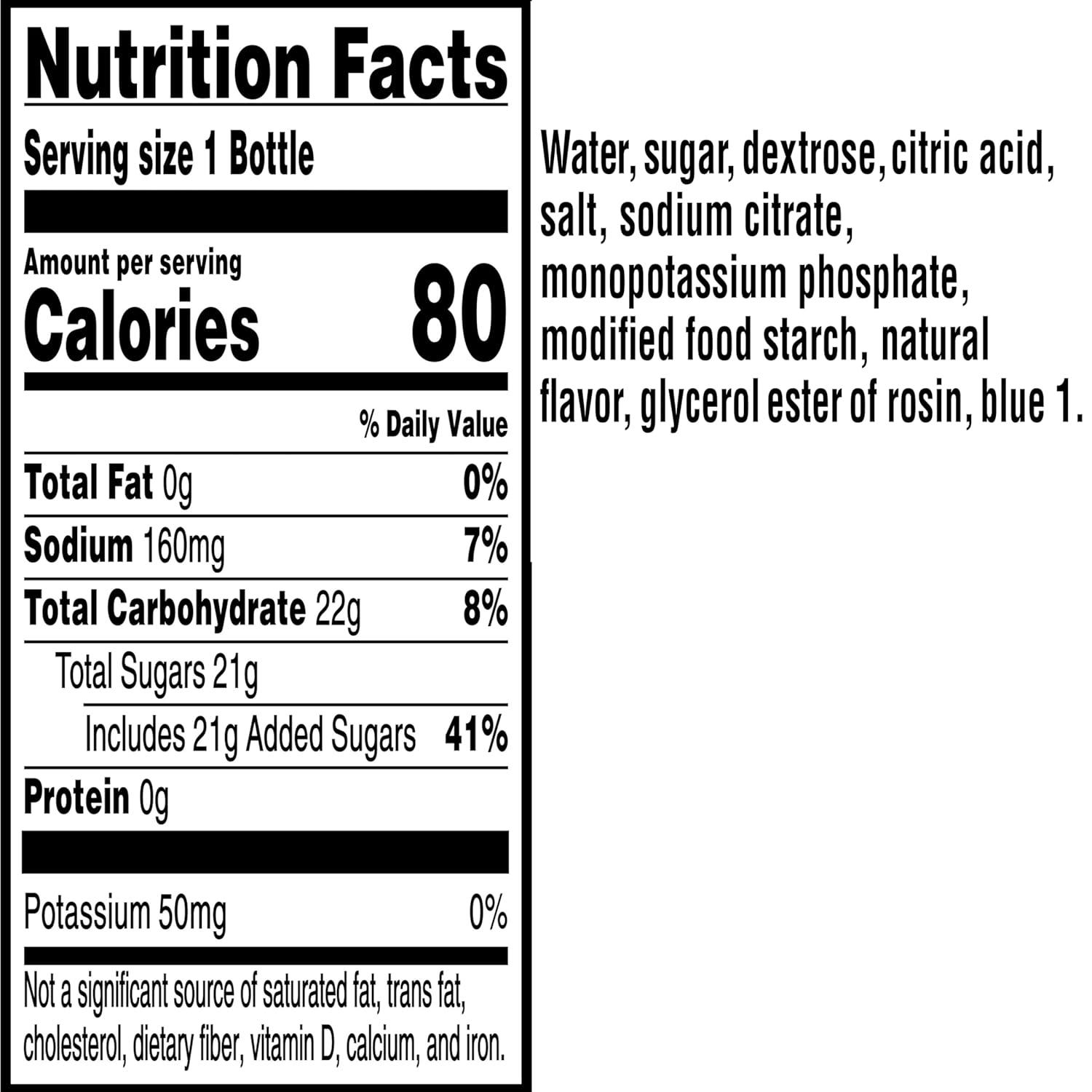 imageGatorade Thirst Quencher LemonLime 12 Fl Oz Pack of 12Glacier Freeze