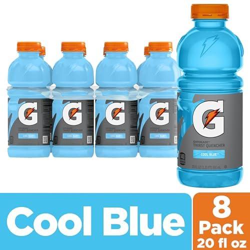 imageGatorade Thirst Quencher Orange 20 Fl Oz Pack of 8Cool Blue