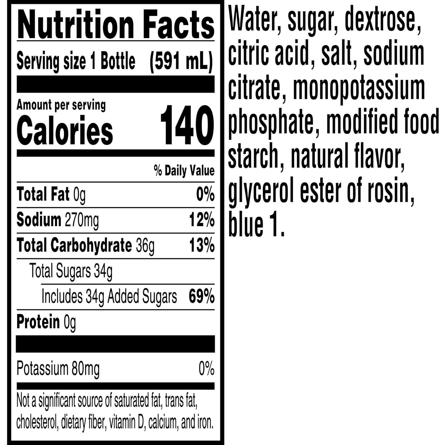 imageGatorade Thirst Quencher Orange 20 Fl Oz Pack of 8Glacier Freeze