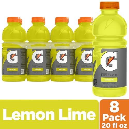 imageGatorade Thirst Quencher Orange 20 Fl Oz Pack of 8Lemon Lime