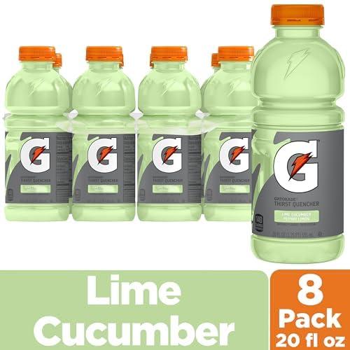 imageGatorade Thirst Quencher Orange 20 Fl Oz Pack of 8Lime Cucumber