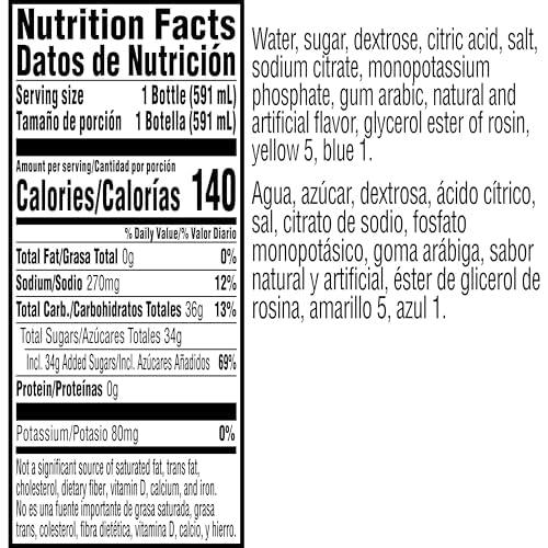 imageGatorade Thirst Quencher Orange 20 Fl Oz Pack of 8Lime Cucumber