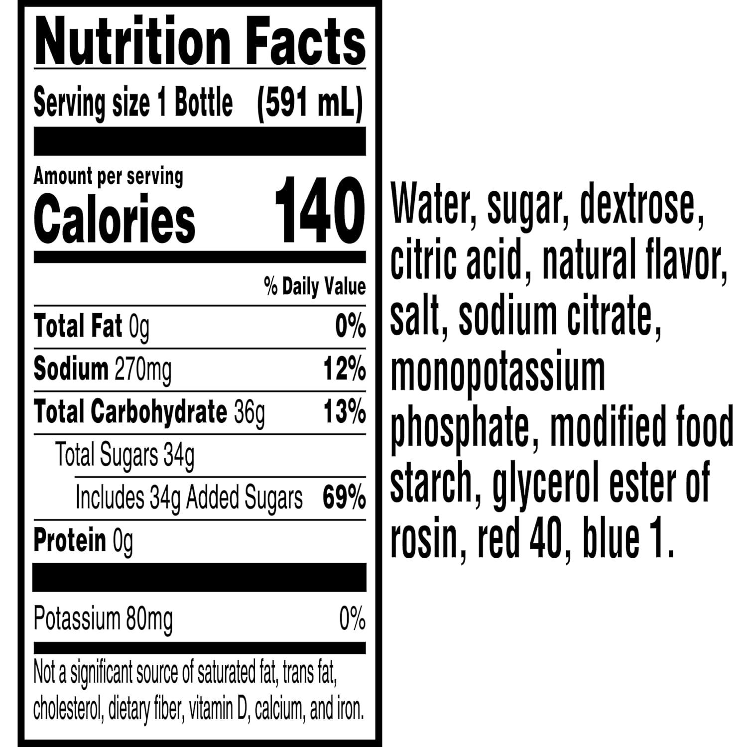 imageGatorade Thirst Quencher Orange 20 Fl Oz Pack of 8Riptide Rush