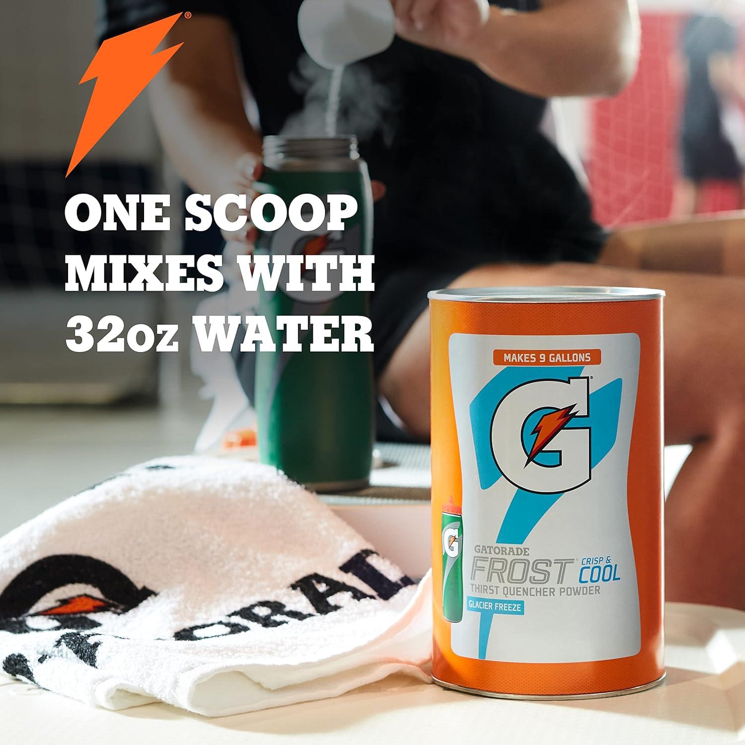 imageGatorade Thirst Quencher Powder Lemon Lime 765 OuncePack of 1Orange