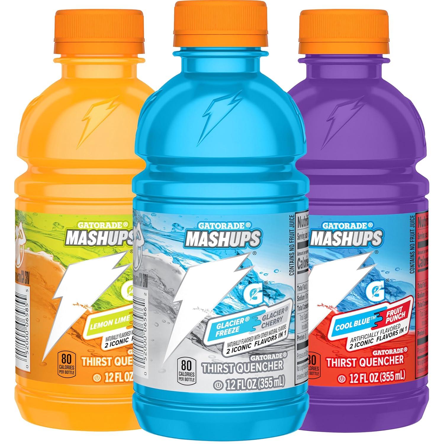 imageGatorade Thirst Quencher Sports Drink Variety Pack 12 Fl Oz Pack of 18Mashups Variety