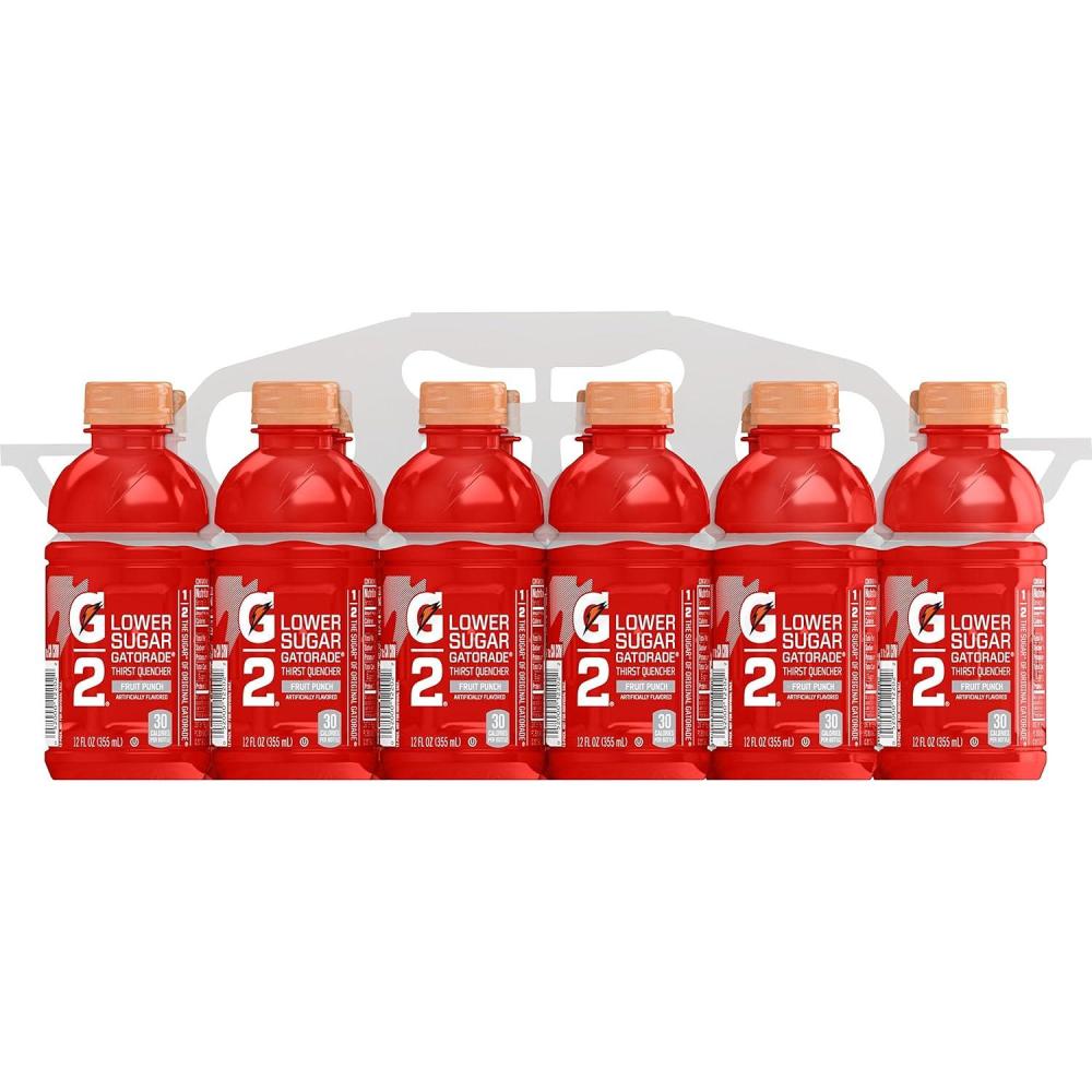 imageGatorade Thirst Quencher LemonLime 12 Fl Oz Pack of 12G2 Fruit Punch