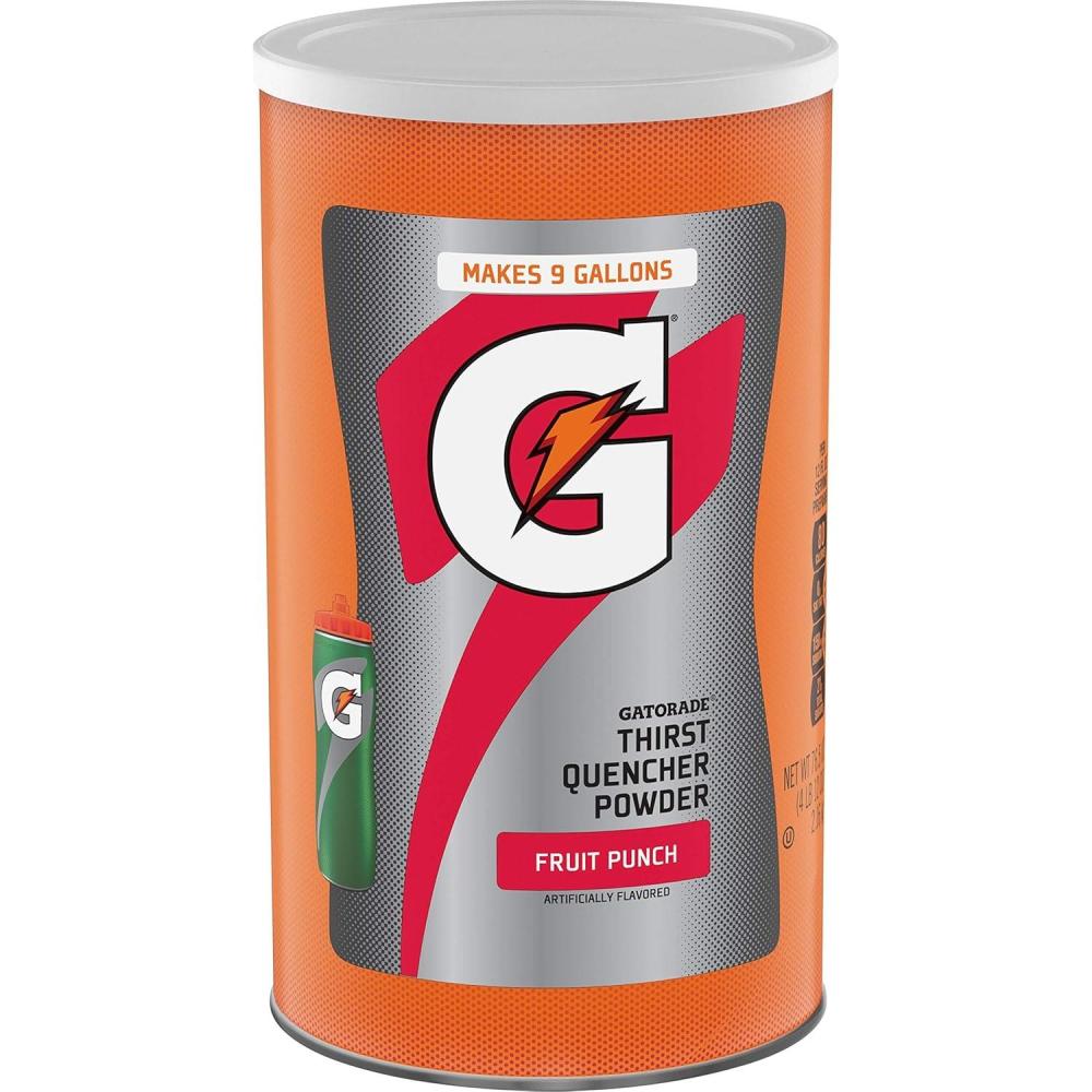 imageGatorade Thirst Quencher Powder Lemon Lime 765 OuncePack of 1Fruit Punch