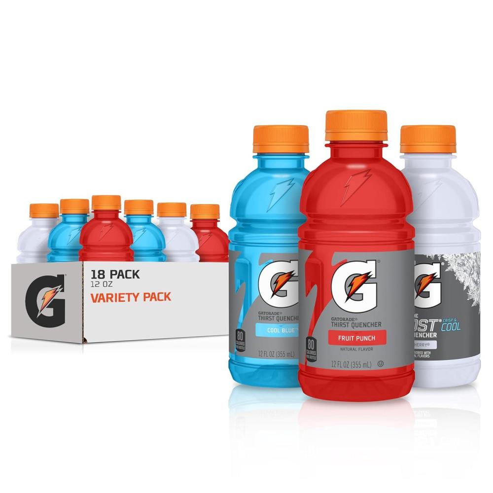 imageGatorade Thirst Quencher Sports Drink Variety Pack 12 Fl Oz Pack of 18Liberty Variety