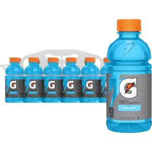 Gatorade Thirst Quencher, Lemon-Lime, 12 Fl Oz (Pack of 12)(Cool Blue)