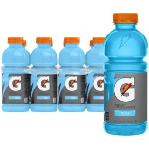 Gatorade Thirst Quencher, Orange, 20 Fl Oz (Pack of 8)(Cool Blue)
