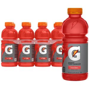 Gatorade Thirst Quencher, Orange, 20 Fl Oz (Pack of 8)(Fruit Punch)