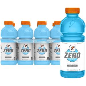 Gatorade Zero Sugar Thirst Quencher Sports Drinks, Lemon-Lime, 20 Ounce Bottles (Pack of 8)(Zero Sugar – Cool Blue)