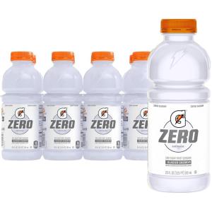 Gatorade Zero Sugar Thirst Quencher Sports Drinks, Lemon-Lime, 20 Ounce Bottles (Pack of 8)(Zero Sugar – Glacier Cherry)
