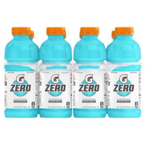 Gatorade Zero Sugar Thirst Quencher Sports Drinks, Lemon-Lime, 20 Ounce Bottles (Pack of 8)(Zero Sugar – Glacier Freeze)