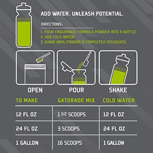 imageGatorade Endurance Formula Powder Orange 32 Ounce Pack of 1LemonLime