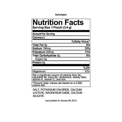 imageGatorade Endurance Gatorlytes 012 Ounces Pack of 20