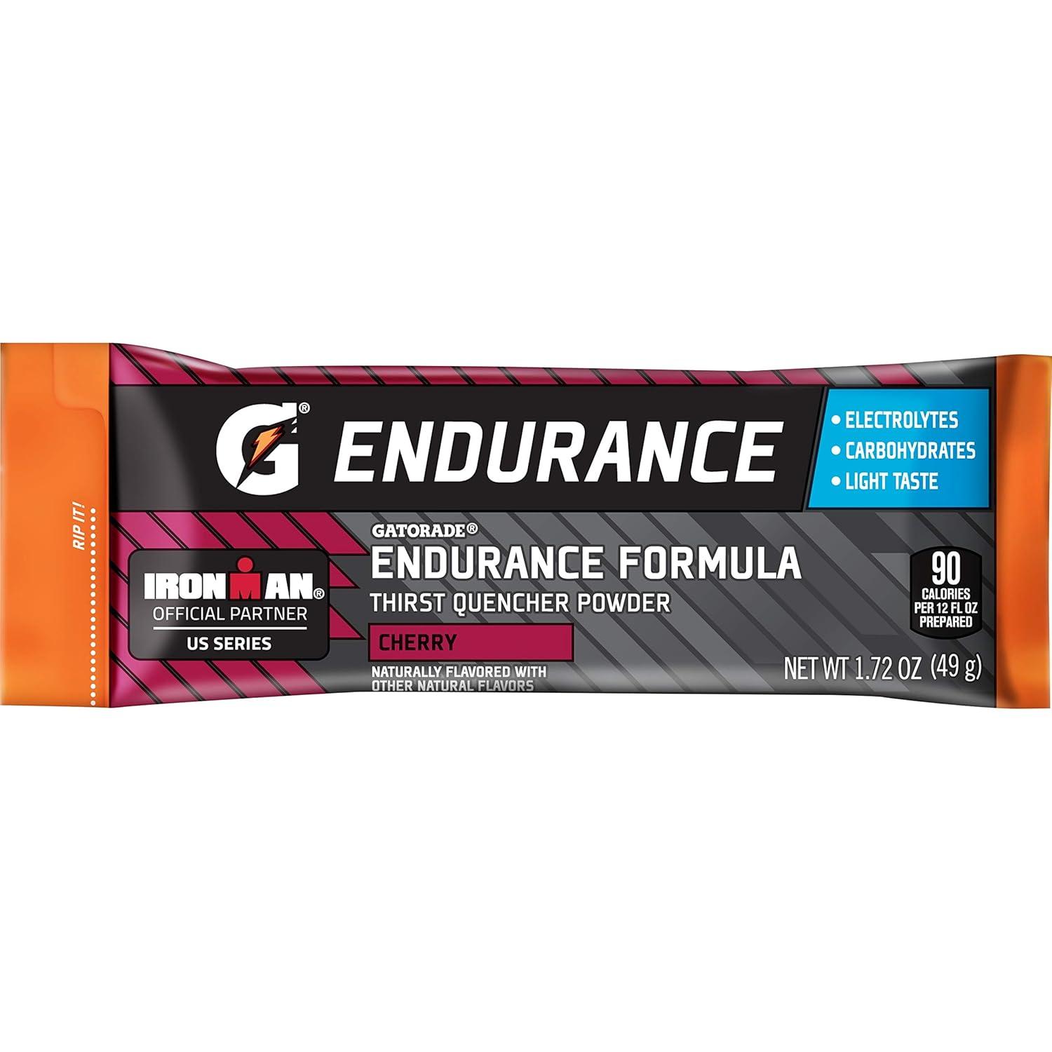 imageGatorade Endurance Powder With Electrolytes Watermelon 172 Ounce Pack of 12Cherry