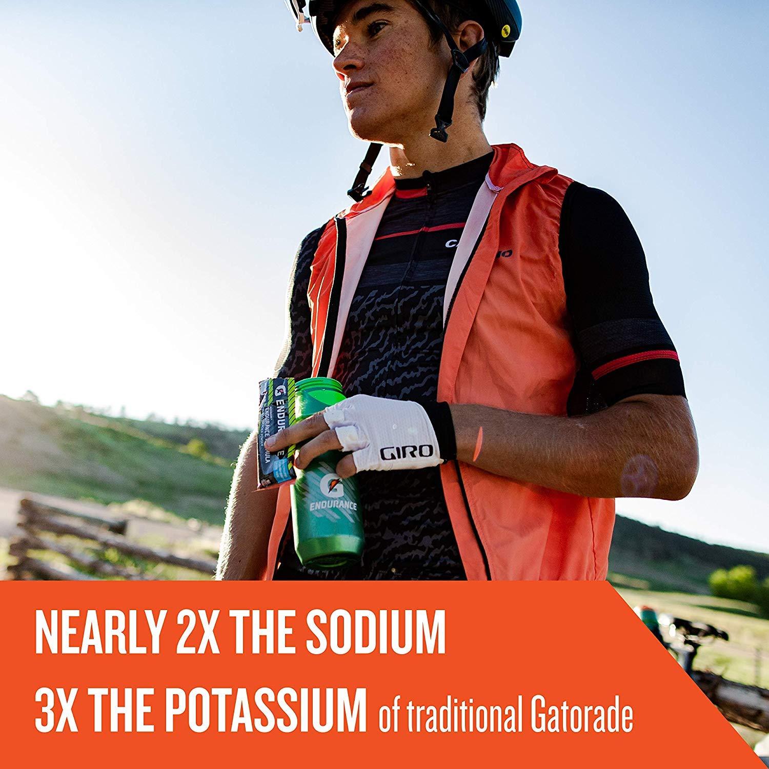 imageGatorade Endurance Powder With Electrolytes Watermelon 172 Ounce Pack of 12Cherry