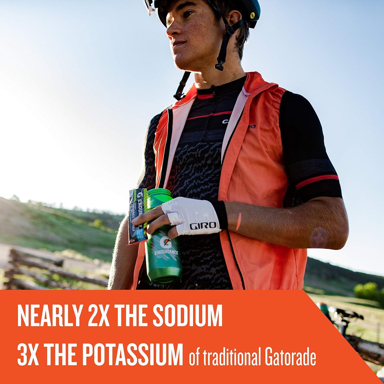 imageGatorade Endurance Powder With Electrolytes Watermelon 172 Ounce Pack of 12LemonLime