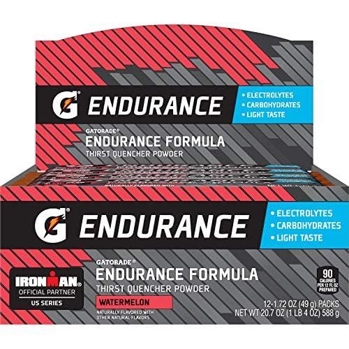 imageGatorade Endurance Powder With Electrolytes Watermelon 172 Ounce Pack of 12Watermelon