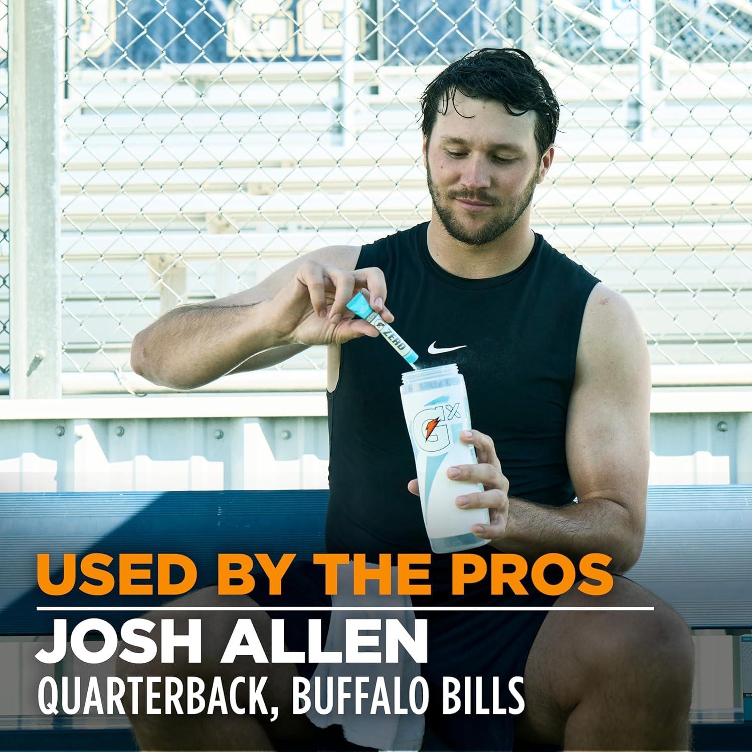 imageGatorade G Zero Sports Drink Mix Powder Packets Fruit Punch Electrolyte Powder Drink Mix for Hydration Zero Sugar Total 120 PacketsGlacier Freeze