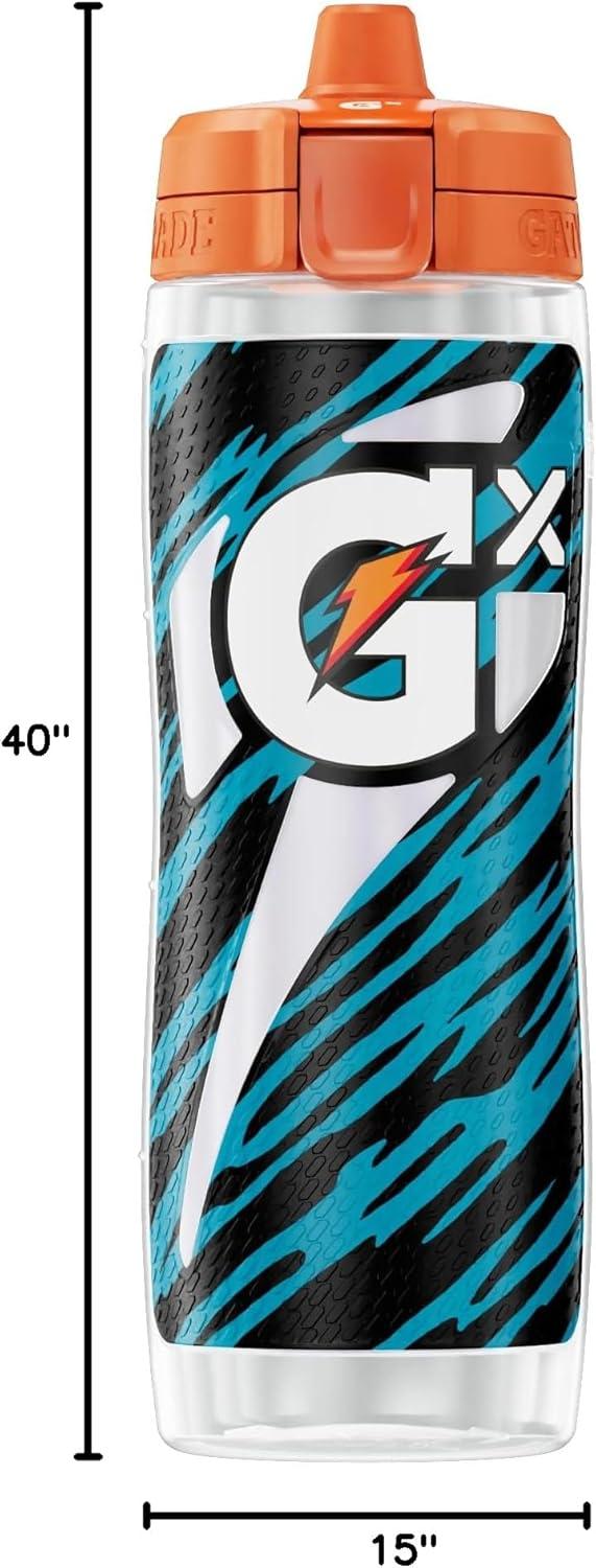 imageGatorade Gx NFL NonSlip Squeeze Bottles Gx Hydration System ampamp Gx Sports Drink Concentrate PodsJacksonville Jaguars