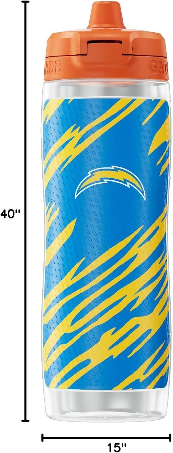 imageGatorade Gx NFL NonSlip Squeeze Bottles Gx Hydration System ampamp Gx Sports Drink Concentrate PodsLos Angeles Chargers
