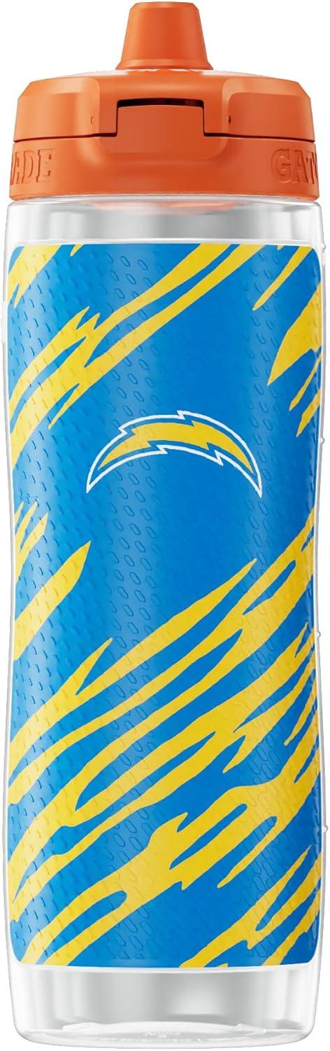 imageGatorade Gx NFL NonSlip Squeeze Bottles Gx Hydration System ampamp Gx Sports Drink Concentrate PodsLos Angeles Chargers