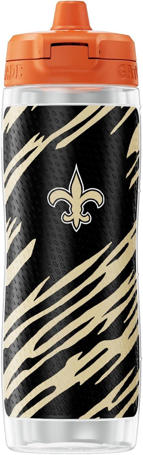 imageGatorade Gx NFL NonSlip Squeeze Bottles Gx Hydration System ampamp Gx Sports Drink Concentrate PodsNew Orleans Saints