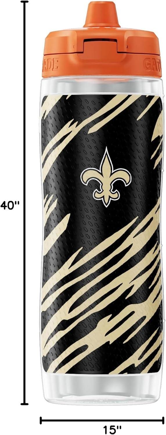 imageGatorade Gx NFL NonSlip Squeeze Bottles Gx Hydration System ampamp Gx Sports Drink Concentrate PodsNew Orleans Saints