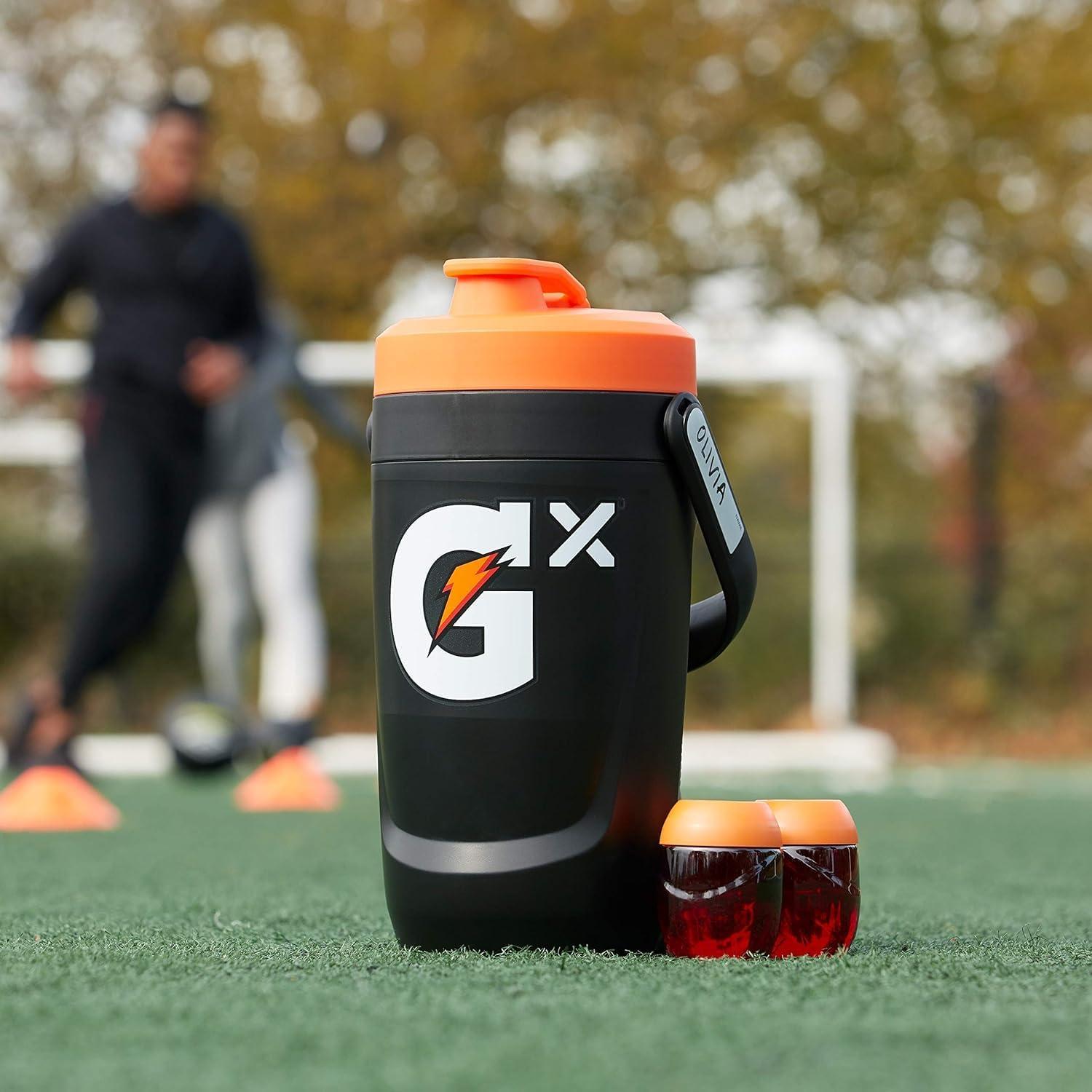 imageGatorade Gx Performance Jug 64oz Leakproof Non Slip Grip Great for Athletes NavyCobalt