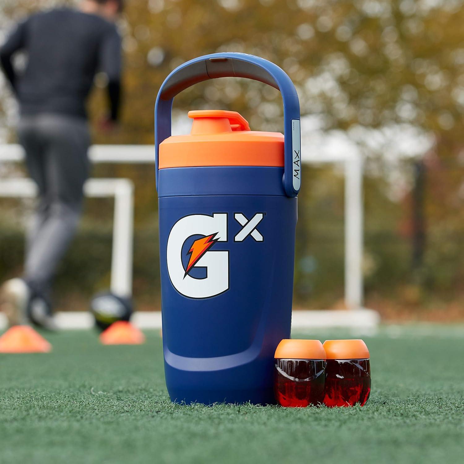 imageGatorade Gx Performance Jug 64oz Leakproof Non Slip Grip Great for Athletes NavyNavy