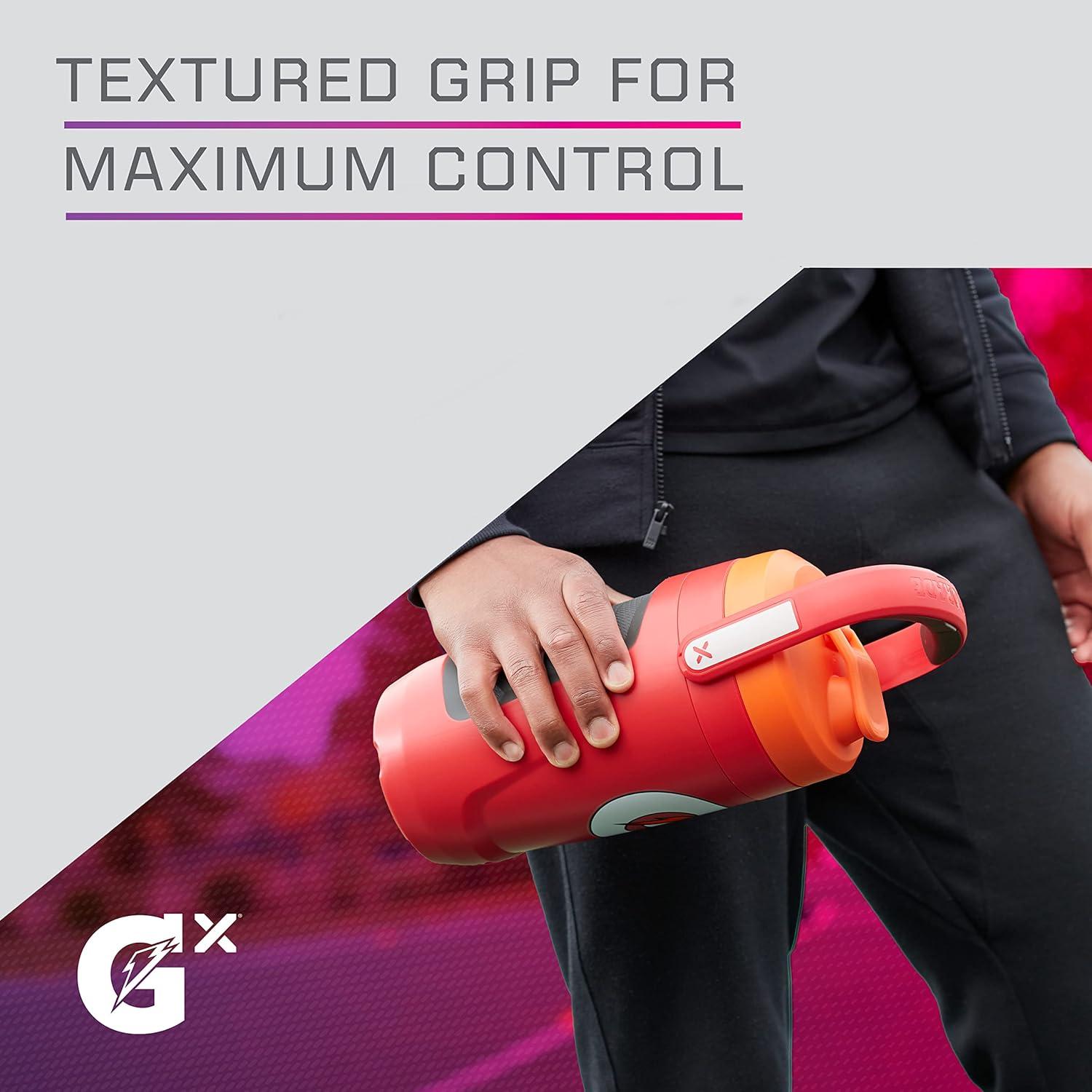 imageGatorade Gx Performance Jug 64oz Leakproof Non Slip Grip Great for Athletes NavyNeon Pink