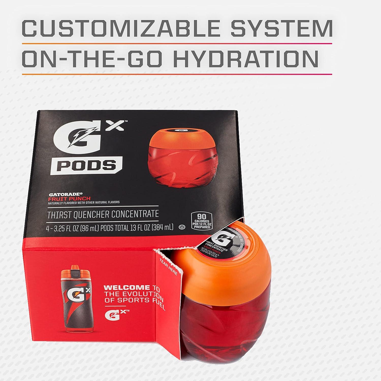 imageGatorade Gx Pods VP New 16ctGrape Zero Sugar
