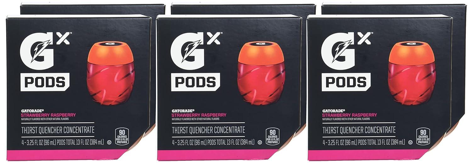 imageGatorade Gx Pods VP New 16ctStrawberry Raspberry