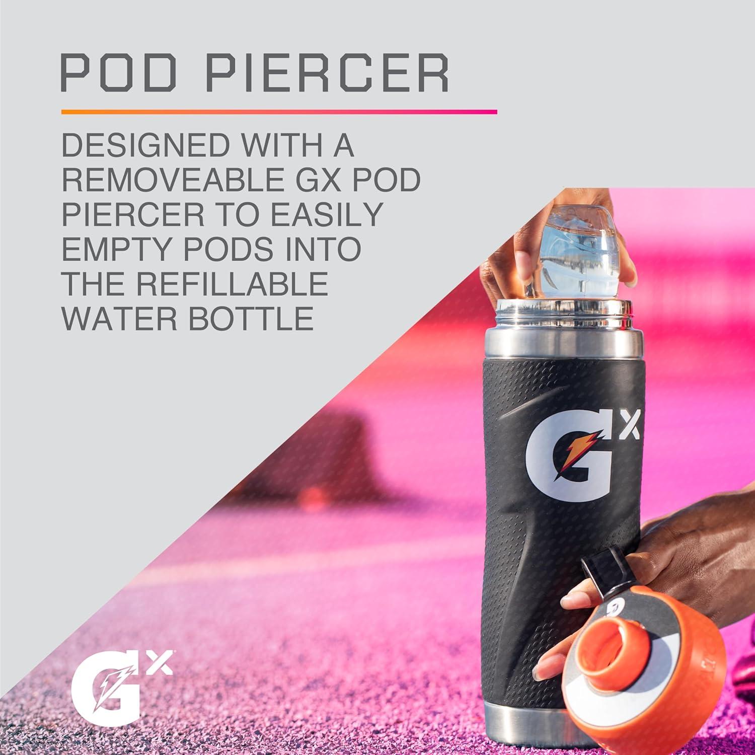 imageGatorade Gx Stainless Steel Bottle 32ozBlack