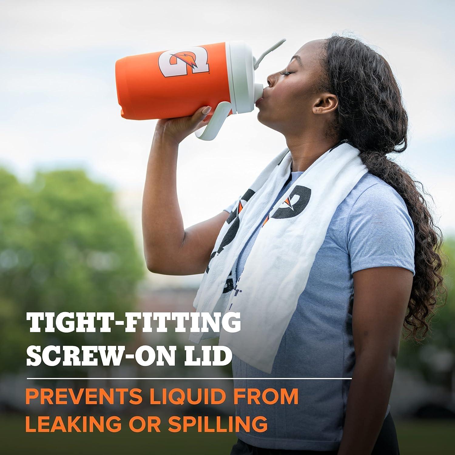 imageGatorade Half Gallon Cooler Jug Sports Hydration Jug BPAFree 64oz Double Wall Insulation12 Gallon Jug