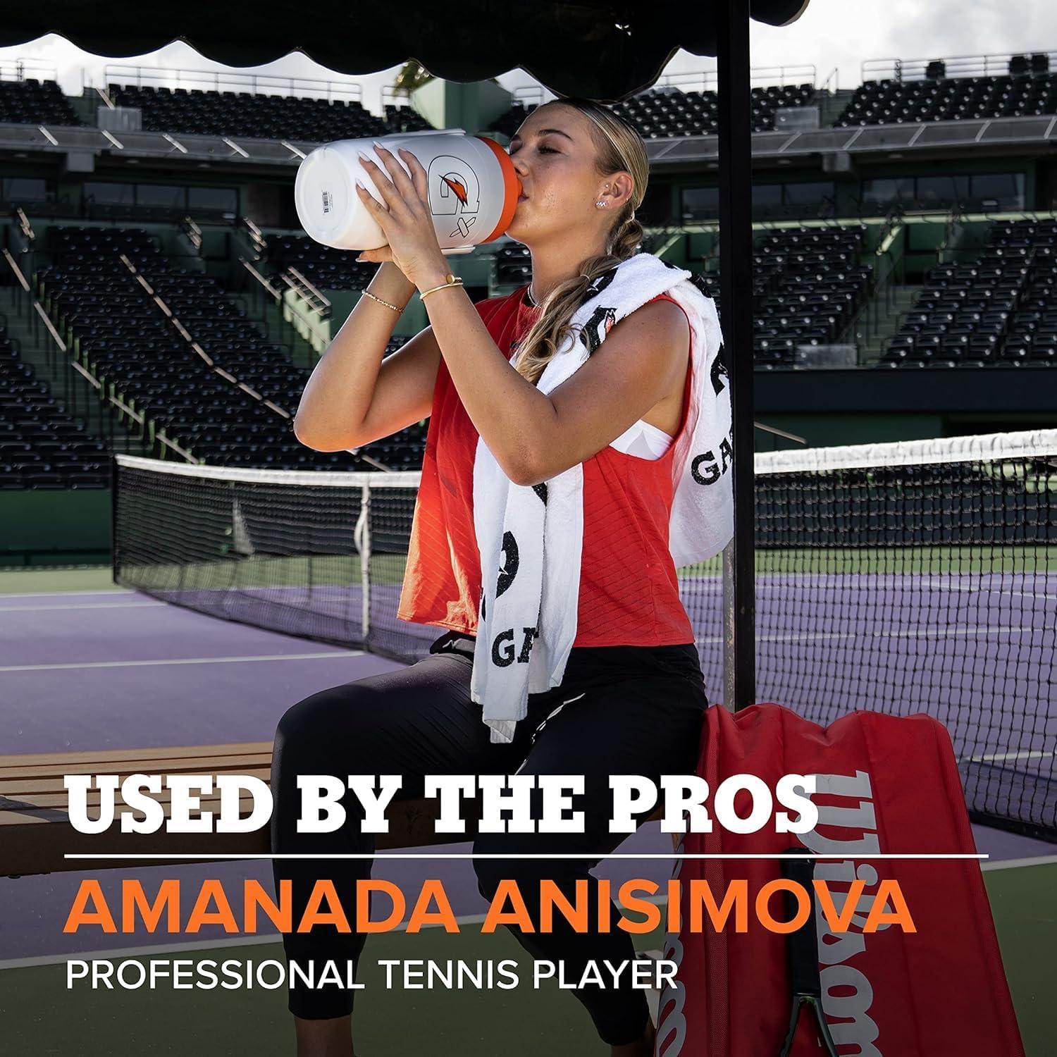 imageGatorade Half Gallon Cooler Jug Sports Hydration Jug BPAFree 64oz Double Wall Insulation12 Gallon Jug Pack of 4