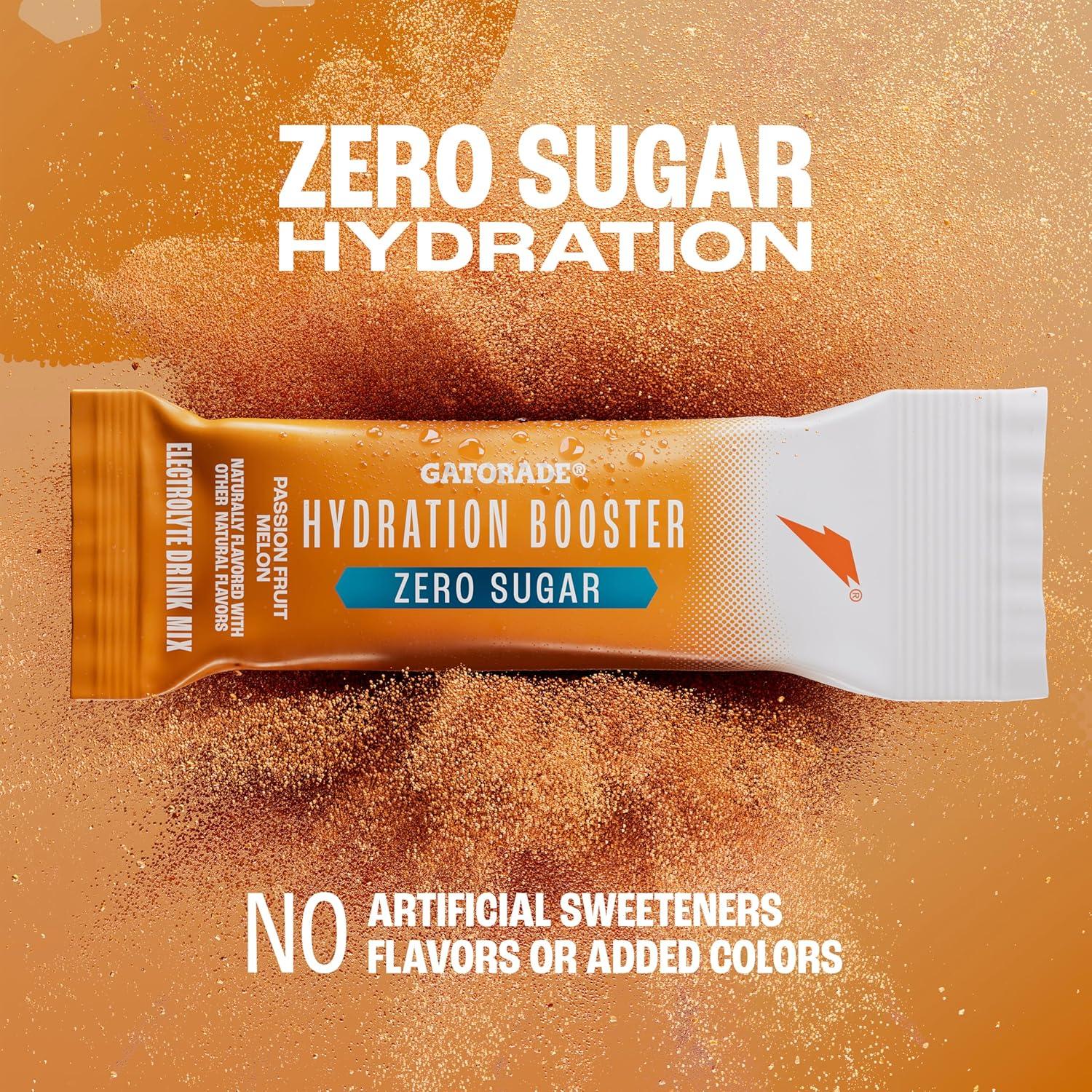 imageGatorade Hydration Booster Zero Sugar Passion Fruit Melon Pack of 6Passion Fruit Melon