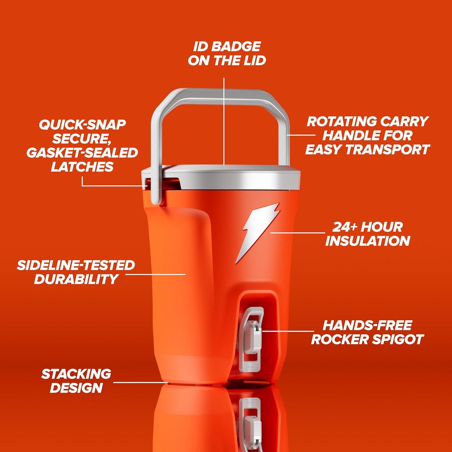imageGatorade Hydration Cooler 3 Gallon OrangeOrange