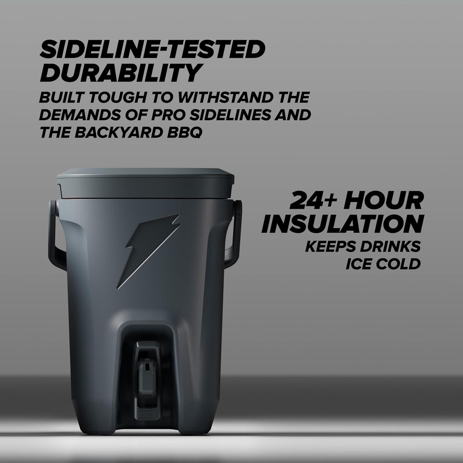 imageGatorade Hydration Cooler 6 Gallon Grey