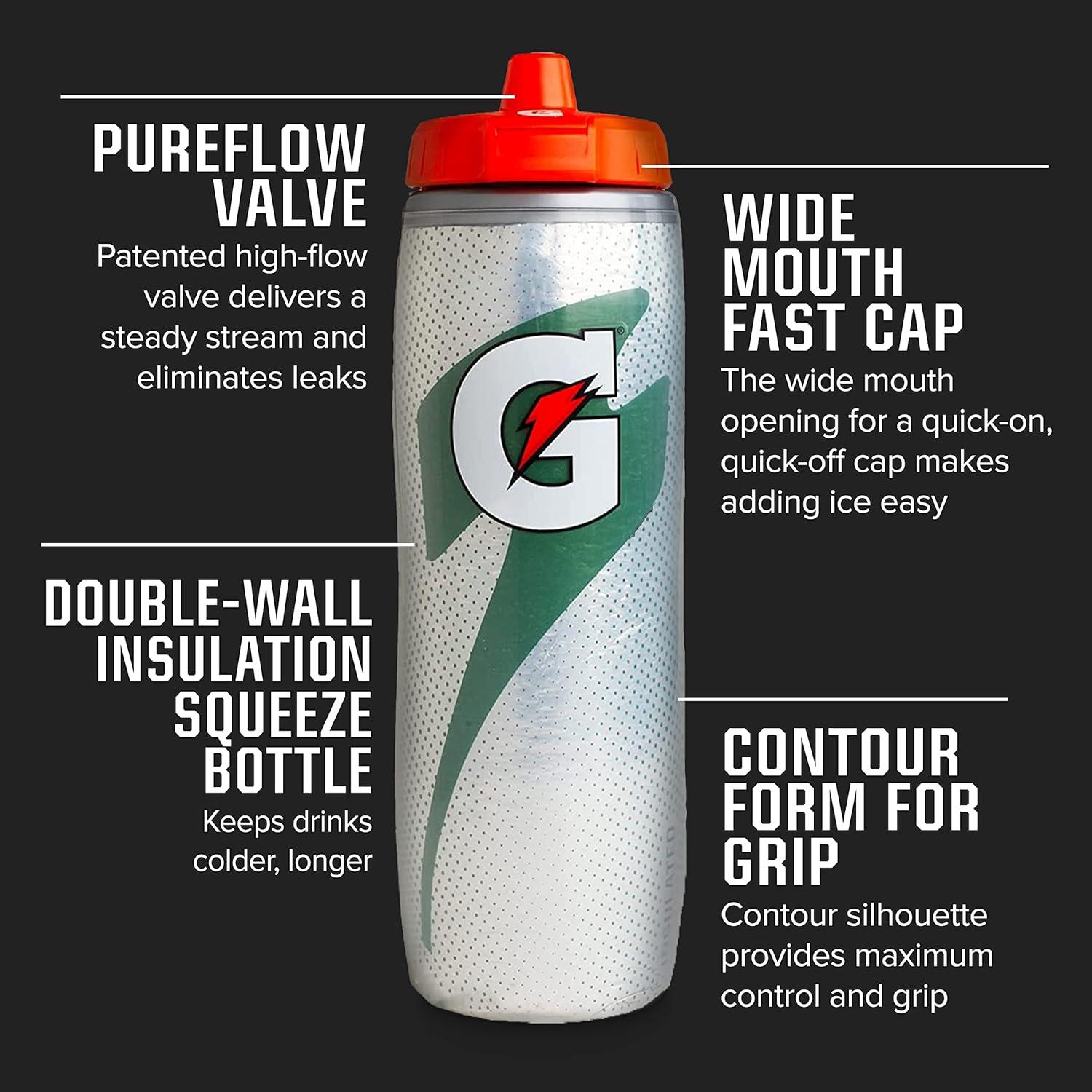 imageGatorade Insulated Squeeze BottleSilver