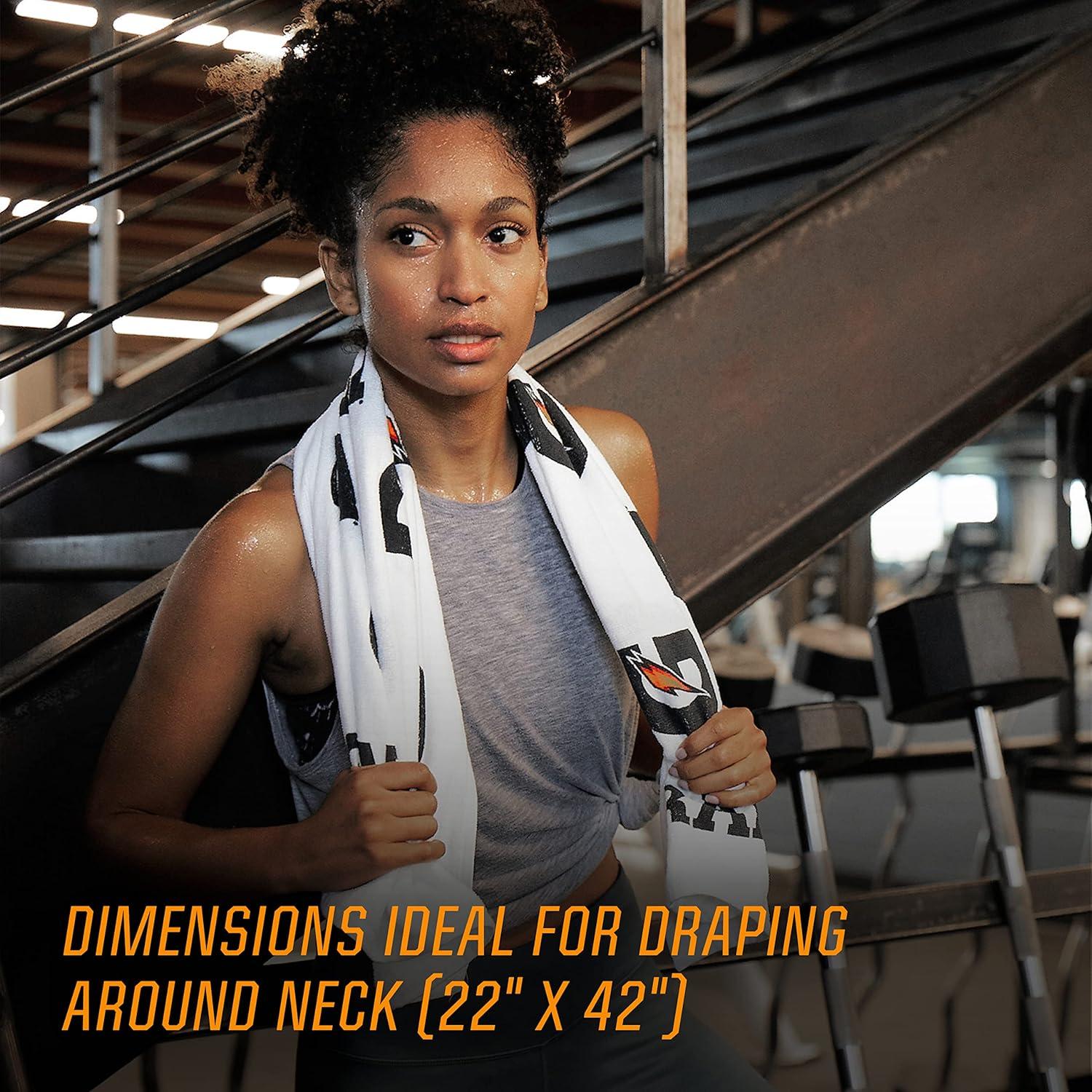 imageGatorade Premium Sideline Towel Bicolor White SmallWhite