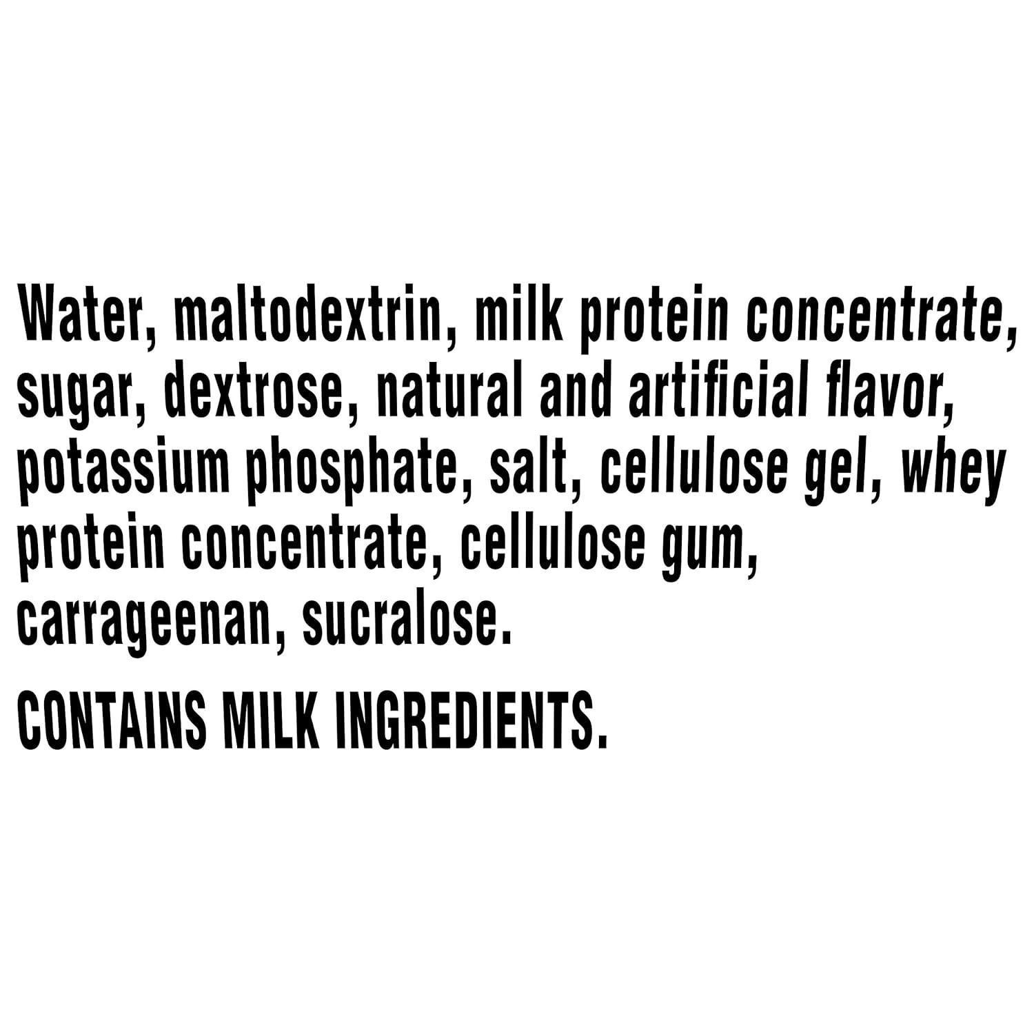 imageGatorade Recover Protein Shake Chocolate 20g Protein 116 fl oz Plastic Bottle Pack of 12Vanilla